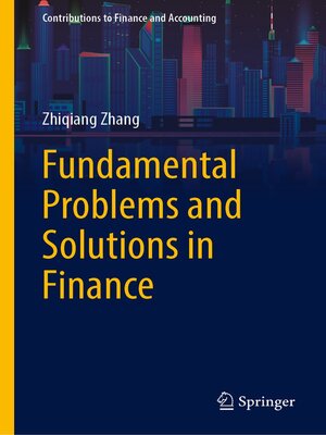cover image of Fundamental Problems and Solutions in Finance
